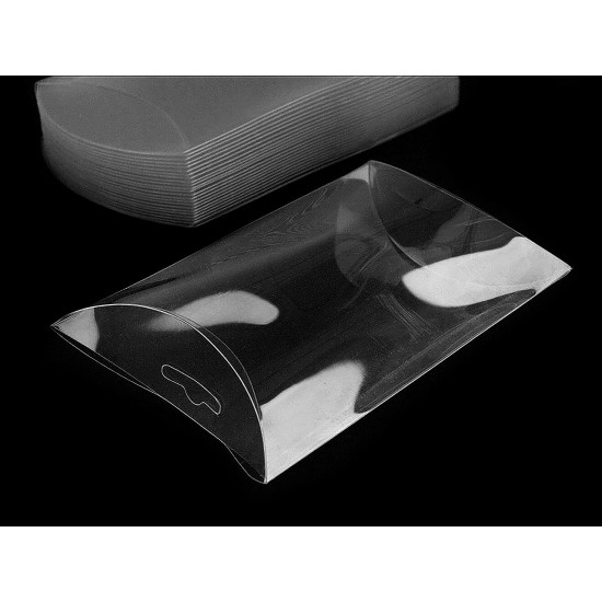 Cutie plastic euroholder, 7x12 cm - Transparent (50 Bucăți)