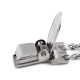 Clips cardigan / închizătoare cardigan - Argintiu (1 Bucată) Clips cardigan / închizătoare cardigan - Argintiu (1 Bucată)