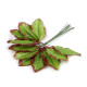 Frunze de trandafir artificiale - Verde deschis (144 Bucăți)