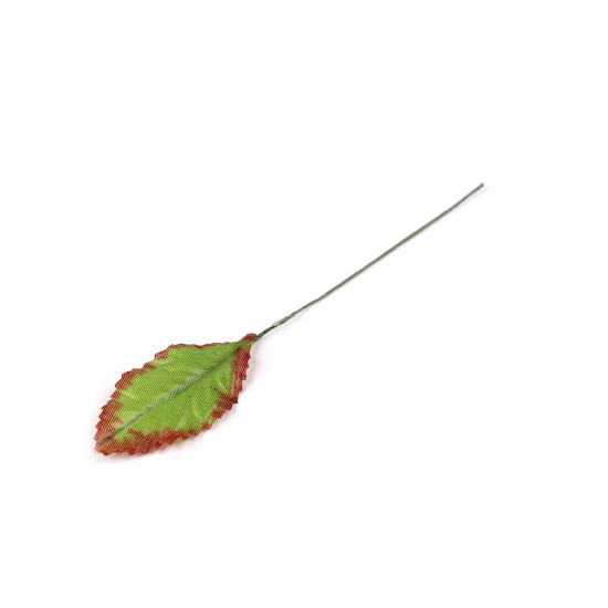 Frunze de trandafir artificiale - Verde deschis (144 Bucăți)