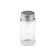 Sticluță cu capac metalic, 37x70 mm - Transparent (9 Fiole)