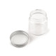 Sticluță cu capac metalic, 47x50 mm - Transparent (6 Fiole) Sticluță cu capac metalic, 47x50 mm - Transparent (6 Fiole)