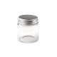 Sticluță cu capac metalic, 47x50 mm - Transparent (6 Fiole) Sticluță cu capac metalic, 47x50 mm - Transparent (6 Fiole)