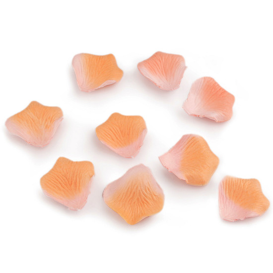 Petale de trandafir decorative - Alb (40 Saci)