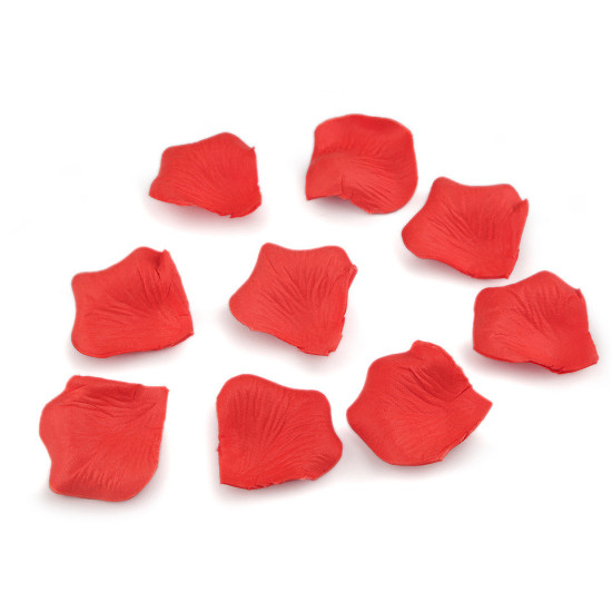 Petale de trandafir decorative - Alb (40 Saci)