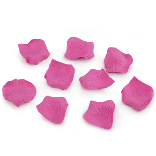 Petale de trandafir decorative - Alb (40 Saci)