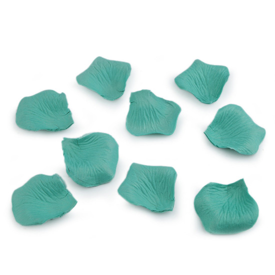 Petale de trandafir decorative - Alb (40 Saci)