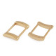 Cataramă decorativă dreptunghiulară, lățime 20 mm - Nichel (20 Bucăți) Cataramă decorativă dreptunghiulară, lățime 20 mm - Nichel (20 Bucăți)