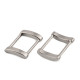 Cataramă decorativă dreptunghiulară, lățime 20 mm - Nichel (20 Bucăți) Cataramă decorativă dreptunghiulară, lățime 20 mm - Nichel (20 Bucăți)