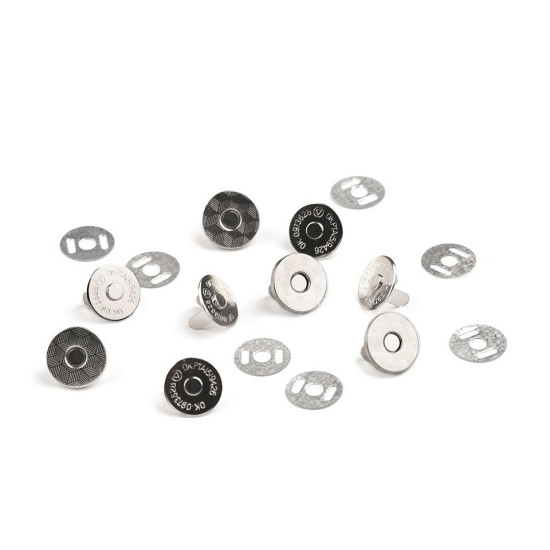 Închizatori / capse magnetice, ø14 mm - Auriu rose (5 Seturi) Închizatori / capse magnetice, ø14 mm - Auriu rose (5 Seturi)