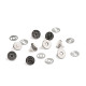 Închizatori / capse magnetice, ø14 mm - Auriu rose (5 Seturi) Închizatori / capse magnetice, ø14 mm - Auriu rose (5 Seturi)