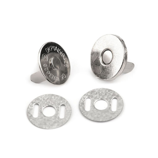 Închizatori / capse magnetice, ø14 mm - Auriu rose (5 Seturi) Închizatori / capse magnetice, ø14 mm - Auriu rose (5 Seturi)