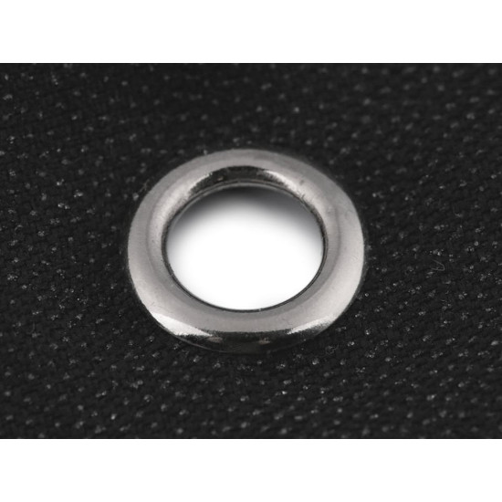 Ocheți metalici inoxidabili, ø10 mm - Nichel (10 Perechi) Ocheți metalici inoxidabili, ø10 mm - Nichel (10 Perechi)