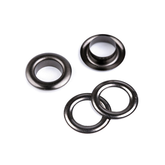 Ocheți metalici, ø12 mm - Auriu clasic (10 Perechi) Ocheți metalici, ø12 mm - Auriu clasic (10 Perechi)