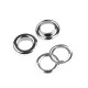 Ocheți metalici, ø13,5 mm - Nichel (50 Perechi) Ocheți metalici, ø13,5 mm - Nichel (50 Perechi)