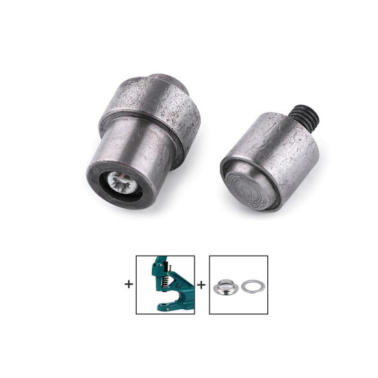 Matriță pentru ocheți, ø13,5 mm - Nichel (1 Set)