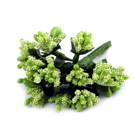 Pistile flori - Verde deschis (12 Bucăți) Pistile flori - Verde deschis (12 Bucăți)