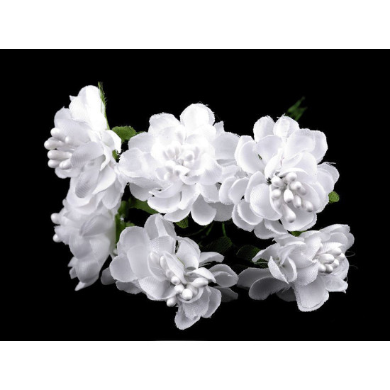 Flori artificiale decor - Gri foarte deschis (6 Bucăți)