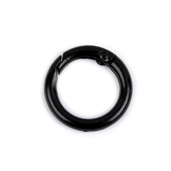 Inel carabină, ø16 mm - Nichel (50 Bucăți)