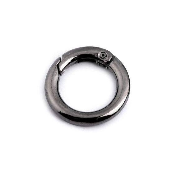 Inel carabină, ø16 mm - Nichel (50 Bucăți)