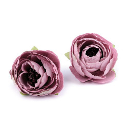 Piciorul cocoșului decor ø4 cm - Roz vintage (10 Bucăți)