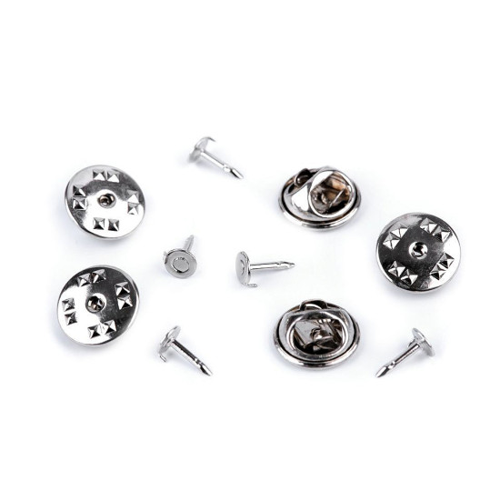 Pin broșă, ø11 mm - Auriu (10 Perechi) Pin broșă, ø11 mm - Auriu (10 Perechi)