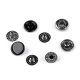 Capse metalice, ø10 mm - Nichel (200 Seturi) Capse metalice, ø10 mm - Nichel (200 Seturi)