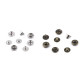 Capse metalice, ø10 mm - Nichel (200 Seturi) Capse metalice, ø10 mm - Nichel (200 Seturi)