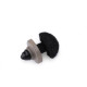 Nas pentru jucării cu dispozitiv de siguranță, 10x12 mm - Negru (5 Seturi) Nas pentru jucării cu dispozitiv de siguranță, 10x12 mm - Negru (5 Seturi)