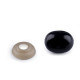 Nas / ochi pentru jucării cu dispozitiv de siguranță, 13x16 mm - Negru (5 Seturi) Nas / ochi pentru jucării cu dispozitiv de siguranță, 13x16 mm - Negru (5 Seturi)