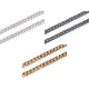 Lanț cu carabină pentru poșete, 117 cm - Nichel (4 Bucăți) Lanț cu carabină pentru poșete, 117 cm - Nichel (4 Bucăți)