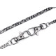 Lanț cu carabină pentru poșete, 117 cm - Nichel (4 Bucăți) Lanț cu carabină pentru poșete, 117 cm - Nichel (4 Bucăți)
