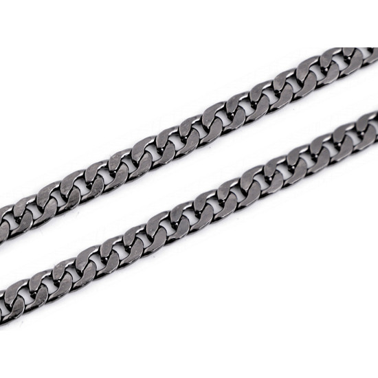 Lanț cu carabină pentru poșete, 117 cm - Nichel (4 Bucăți) Lanț cu carabină pentru poșete, 117 cm - Nichel (4 Bucăți)
