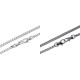 Lanț plat cu carabină pentru poșete, 115; 120 cm - Auriu clasic (1 Bucată) Lanț plat cu carabină pentru poșete, 115; 120 cm - Auriu clasic (1 Bucată)