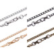 Lanț cu carabină pentru poșete, 120 cm - Nichel (20 Bucăți) Lanț cu carabină pentru poșete, 120 cm - Nichel (20 Bucăți)