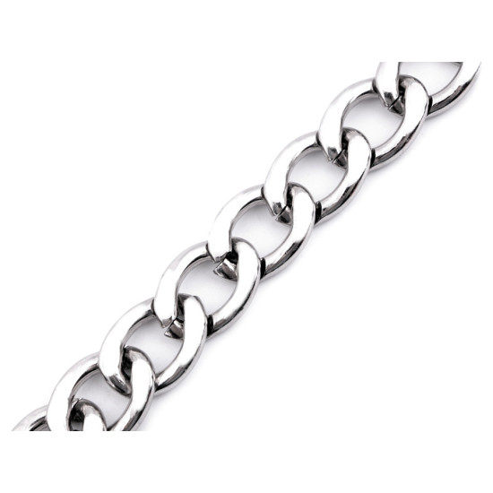 Lanț pentru poșete, lățime 20 mm - Auriu clasic (1 Metru) Lanț pentru poșete, lățime 20 mm - Auriu clasic (1 Metru)