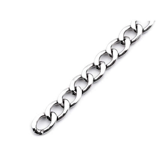 Lanț pentru poșete, lățime 20 mm - Auriu clasic (1 Metru) Lanț pentru poșete, lățime 20 mm - Auriu clasic (1 Metru)