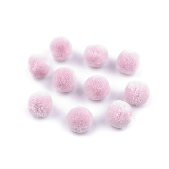 Pompoane deluxe, ø20 mm - Mix culori (12 Bucăți)