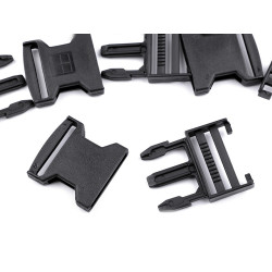 Cataramă trident, lățime 40 mm - Negru (100 Perechi)