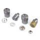 Matriță pentru capse magnetice, ø18 mm - Nichel (1 Set)
