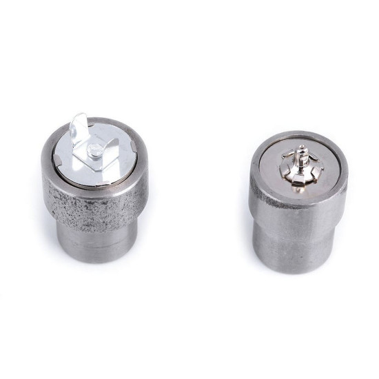 Matriță pentru capse magnetice, ø18 mm - Nichel (1 Set)