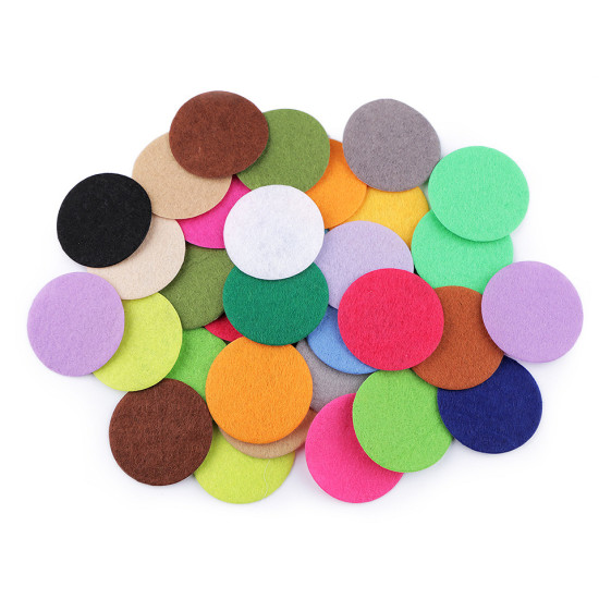 Rondele din fetru, ø4 cm - Mix (700 Bucăți) Rondele din fetru, ø4 cm - Mix (700 Bucăți)