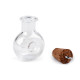 Pandantiv sticluță cu dop 20x28 mm - Transparent (3 Fiole) Pandantiv sticluță cu dop 20x28 mm - Transparent (3 Fiole)