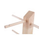 Suport brățări / ochelari, 37 cm - Natural deschis (3 Bucăți) Suport brățări / ochelari, 37 cm - Natural deschis (3 Bucăți)