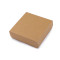 Cutie cadou / bijuterii , 9x9 cm - Maro natural (1 Bucată)