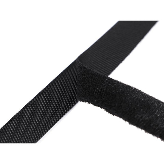Benzi arici cu profil mic, complet (puf + scai), 2 cm - Alb (10 Perechi) Benzi arici cu profil mic, complet (puf + scai), 2 cm - Alb (10 Perechi)