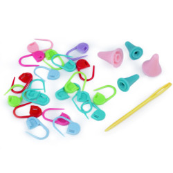 Set accesorii pentru tricotat / croșetat - Conform imaginii (1 Set)