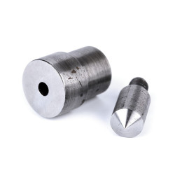 Matriță pentru găurit materiale textile ø5; 7; 8; 10 mm - Nichel (1 Set)