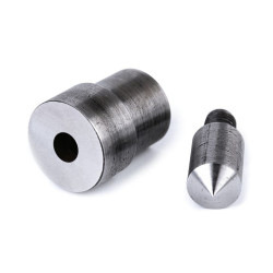 Matriță pentru găurit materiale textile ø5; 7; 8; 10 mm - Nichel (1 Set)