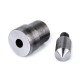 Matriță pentru găurit materiale textile ø5; 7; 8; 10 mm - Nichel (1 Set)